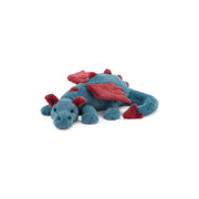 Jellycat Dexter Dragon Stuffed Animal, Huge 26 Inch Green Plush with Shiny Spikes DEX1DDL