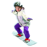 Emsco Group 026854 107 cm Day Glow Superhero Snowboard Starter with Adjustable Wrap Bindings, Tie-Dye