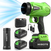 Portable 21V Battery Cordless Leaf Blower ,Handheld Electric Air Blower with High-Speed Motor for Drying Patio Cleaning ,Camping and Dust Cleaning
