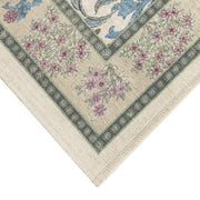 Better Homes & Gardens Beige Hannah Flowing Floral Runner Rug, 30 in x 96 in, Polyester, Non-Slip TPR Backing, BH56261727291S1