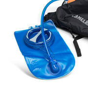 CamelBak Hydrobak Light Hydration Pack, 50oz Crux Reservoir, Lightweight Durable Nylon, Black Silver