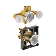 Delta R18000-XO Jetted Shower Rough-In Valve with Extra Outlet 6-Setting