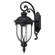 Acclaim 2212BK Laurens Collection 1-Light Wall Mount Outdoor Light Fixture, Matte Black