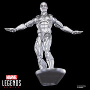 Hasbro Marvel Legends Silver Surfer 6-Inch Collectible Action Figure with Comic-Inspired Design, 20+ Articulation Points, Multiple Hands, Comic Book Accessory, G0815