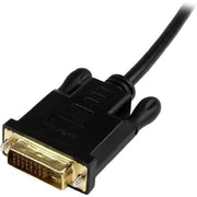 StarTech MDP2DVIMM3BS 3 ft Mini DisplayPort to DVI Active Adapter Converter Cable, 3ft (0.9m), Black
