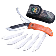 Outdoor Edge RO-20C RazorPro Replaceable Double-Blade Folding Knife - Blaze