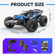 FAGINEY HS14322 RC Cars for Adults Fast 40+MPH 1:14 Waterproof Off-Road RC Truck, Blue