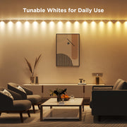 Govee 16.4ft RGBIC String Downlights, Color Changing LED with Music Sync and DIY Mode, Flexible Indoor Lighting