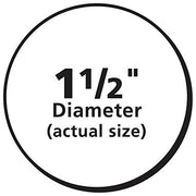 Avery 8293 White Round High Visibility Labels