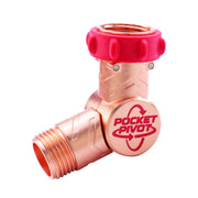 Pocket Hose Copper Head Expandable Garden Hose, Medium Duty, Copper-Infused, Kink-Free, 50 Ft