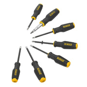 DeWalt Toughseries 17-Piece Screwdriver Set with MAX FIT Tips, Black Chrome Plated, Bi-Material Handles, DWHT65103