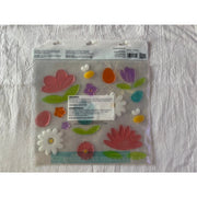 Celebrate Spring Summer Easter Window Gel Cling Stickers Daisy Lotus Bees