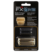 BaBylissPRO FXONE GoldFX Double Foil Shaver Replacement Head with Hypoallergenic Titanium Foils and Dual Counter-Cutting Blades, Compatible with FX79FSG, FX79RF2G