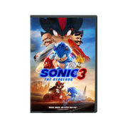 Paramount Sonic The Hedgehog 3 DVD Adventure Family Movie Featuring Keanu Reeves