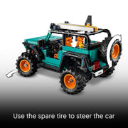 LEGO Technic Jeep Wrangler Rubicon SUV Building Kit, 723 Pieces, Multicolor, Ages 10+, 42227