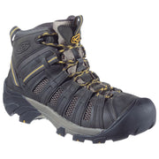 KEEN 1008904 Voyageur Mid Hiking Boots for Men, Raven/Tawny Olive, 8M