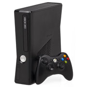 Microsoft Xbox 360 System S Gaming Console with 4GB Storage, Black