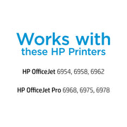 HP 902 CMY and 902XL Black Ink Cartridge 4-Pack, Original Ink, High Page Yield, Compatible with HP OfficeJet Pro, Eco-Friendly Design