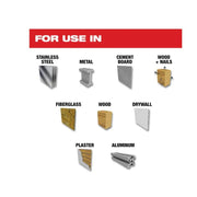 Milwaukee 49-56-0728 2-9/16 in. Hole Dozer Carbide Hole Saw