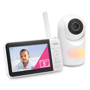 VTech VM5267 5 Inch Digital Video Baby Monitor with Pan and Tilt, Night Light, and Two-Way Talk