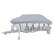 Westland Select Fit Boat Cover for Fish and Ski Boats - 17'6''-18'5'' - Arctic Silver