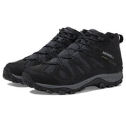 Merrell Alverstone 2 Mid Waterproof Hiking Boots, Earth Espresso, Men's 8 Wide, Suede Leather Upper, Lace-Up, J036927W