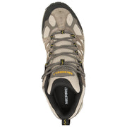 Merrell J037143 Accentor 3 Mid Vent Waterproof Hiking Boots for Men - Boulder/Old Gold - 11M