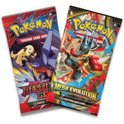 Pokemon TCG: Mega Heroes Mini Tin, Mega Latias (1 Sticker, 1 Art Card & 2 Booster Packs)