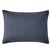 Mainstays MS2543186922C05 Cotton-Rich T-Shirt Soft Jersey Pillow Sham Bedding, Standard/Queen, 1 Pack, Indigo Blue