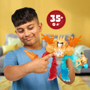Heroes of Goo Jit Zu 43028 Goo-Tron Supreme Combines The Power Of Blazagon, Pantaro & Thrash In 1 Ultimate Hero