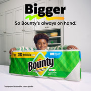 Bounty Paper Towels Select-A-Size White, 8 Triple Rolls, 123 Sheets per Roll