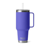 YETI Rambler 42 oz Insulated Tumbler with Straw Lid, Ultramarine Violet, Stainless Steel, Vacuum Insulated