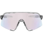 100% S3 Photochromic Mirror Sport Sunglasses, Rose Gold Mirror Lens, Polished Translucent Grey TR90 Frame, Ultra HD Polycarbonate, Lightweight, HP-60005-00037