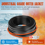 Rylpoint Heat Tape for Water Pipes and Roof Snow De-Icing, Self-Regulating 120V 8W/ft, 160FT