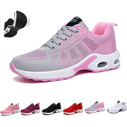 KAQ Unisex Orthopedic Sneakers with Advanced Arch Support, Breathable Mesh, Air Cushion Sole, Wide Toe Box, Lace-Up Walking Shoes