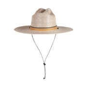 Fishpond High Country Hat, Authentic Mexican Palm, UPF 50+ Sun Protection, Brown Trout Webbing, 4.25-Inch Brim, Large, Natural, 81556961