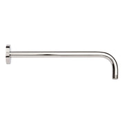 Signature Hardware 948955-15 14-1/16 in. Wall-Mount Rainfall Shower Arm and Flange in Polished Nickel