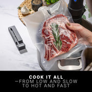 MEATER SE Wireless Smart Meat Thermometer with Dual Sensors, Long-Range Bluetooth, Black Charger, OSC-MT-MS01