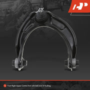 A-Premium Front Right Upper Control Arm with Ball Joint and Bushing, Steel, Compatible with Honda Accord 2008-2012, Acura TSX and TL 2009-2014, APCA3697