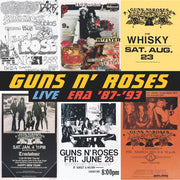 Geffen Records Guns N' Roses Live Era 87-93 Deluxe 4xLP Box Set Remastered Black Vinyl 7518862
