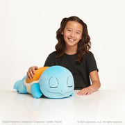 Jazwares Pokemon 18-Inch Squirtle Sleeping Premium Plush, 2 Years & Up