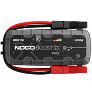 NOCO Boost X GBX155 Portable Jump Starter, 4250A UltraSafe 12V Lithium Battery Booster, USB-C Power Bank, LED Flashlight, Gray
