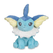 Pokemon Vaporeon Comfy Friends Plush, 18.5 Inch Blue Polyester Stuffed Toy, 701-96552