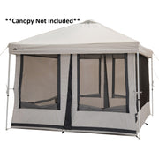 Ozark Trail W2027 7-Person 2-in-1 Screen House Connect Tent with 2 Doors, Canopy Sold Separately