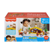 Fisher-Price Little People Nativity Set with Music and Lights, 18 Pieces, Toddler Toy, Multicolor