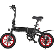 Jetson JJ7-BLK Arro Electric Bike, 350-Watt Motor, Easy-Folding Mechanism, Black