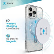 Speck 150733-5085 Crystal Clear GemShell Slim Case for iPhone 16 Pro Max