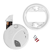 First Alert 1048446 Interconnect Battery-Operated 2-in-1 Smoke and CO Alarm with Voice and Location Alerts SMCO500V