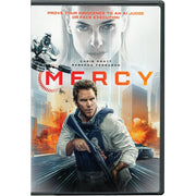 Mercy DVD Movie, Sci-Fi Action Drama, Starring Chris Pratt and Rebecca Ferguson, Directed by Timur Bekmambetov, Widescreen