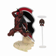 Marvel Deadpool and Headpool Collectible Statues, Special Edition Red, D-Stage Series, DS-164SP